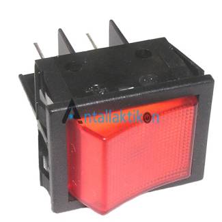 Διακόπτης ON-OFF I μεγάλος ενισχυμένος 23Α 4 επαφών 220V  24x30 cm