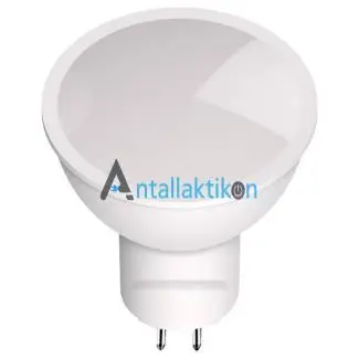 Λάμπα Led spot GU5.3 6W 4000K Θερμού φωτισμού