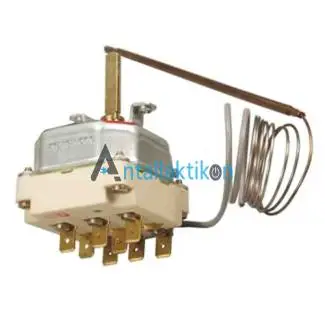 Θερμοστάτης φούρνου κουζίνας με πυρόλυση 8 επαφές SIEMENS / BOSCH  00171102