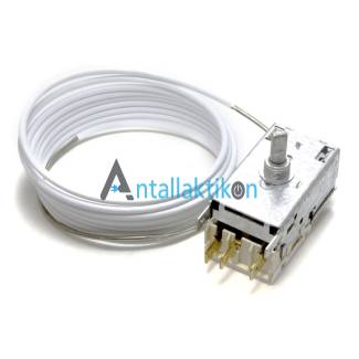 Θερμοστάτης Συντήρησης Δίπορτου Ψυγείου με πούρο 240cm Ranco Κ59-L1119