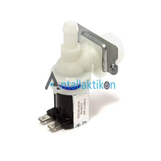 Βαλβίδα πλυντηρίου ρούχων / πιάτων μονή γωνία 90° Φ12mm εισαγωγής νερού Γενικής χρήσης