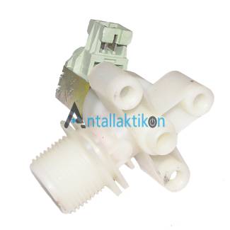 Βαλβίδα πλυντηρίου ρούχων AEG / ZANUSSI μονή 90οC 3/4 Φ10mm 1100991528