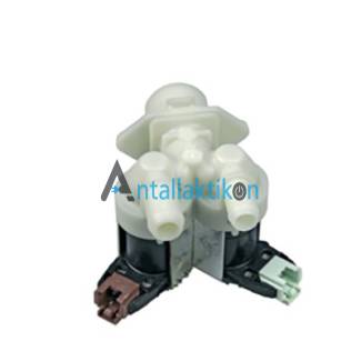 Βαλβίδα εισαγωγής νερού διπλή 180ο Φ12&14 με κλέμα πλυντηρίου ρούχων ELECTROLUX