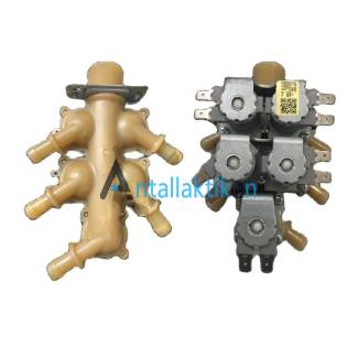 Βαλβίδα πενταπλή πλυντηρίου ρούχων 220V, ευθεία, 180o  LG