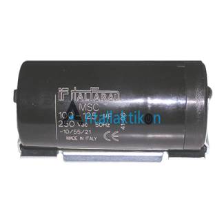 Πυκνωτής εκκινήσεως 100μF έως 125μF/ 220Volt Γενικής Χρήσης