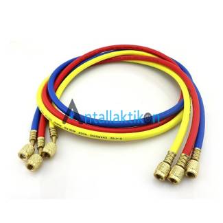 Λάστιχα Μεταγγίσεως R410a 72" (180cm) 800/4000psi σετ 3 τεμαχίων