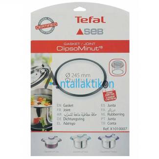 Λάστιχο χύτρας SEB / TEFAL CLIPSO MINUT 5L, 7,5L, 9L Original X1010007, SS-1530000222
