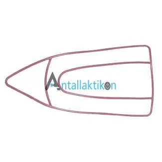 Φλάντζα πλάκας σιδήρου κόκκινη συστήματος σιδερώματος SIMAC / DELONGHI / STIRELLA 