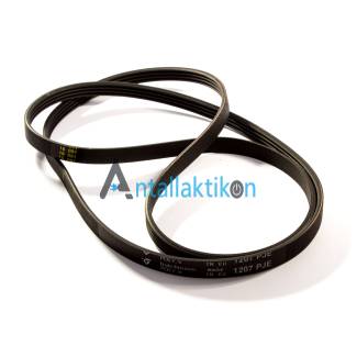 Ιμάντας ραβδωτός J4 1207 πλυντηρίου ρούχων 55.7mm ARISTON / INDESIT / BRANDT / IGNIS 481235818204, 481235818161, 461975021811, 4