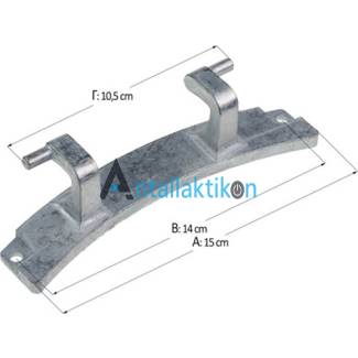 Μεντεσές πόρτας πλυντηρίου ρούχων BOSCH / SIEMENS / PITSOS Original 00626459