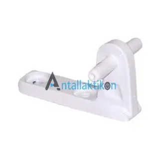 Μεντεσές ψυγείου μεσαίος λευκός BOSCH / SIEMENS/ PITSOS  00171308