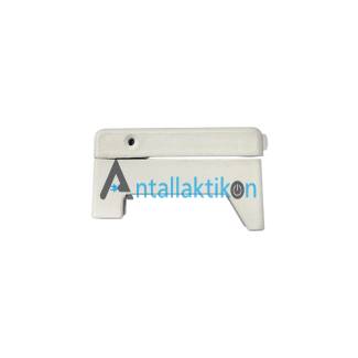 Στήριγμα τζαμιού απορροφητήρα λευκό PYRAMIS Original (δεξί)