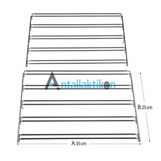 Σχάρα κουζίνας πλαϊνή σετ (δεξιά - αριστερά) 5 θέσεων AEG / ZANUSSI / ELECTROLUX Original 5615313029, 3546433024, 4055488177, 56