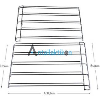 Σχάρα πλαϊνες δεξιά & αριστερή σετ φούρνου κουζίνας AEG / ZANUSSI / ELECTROLUX Original 4055492146