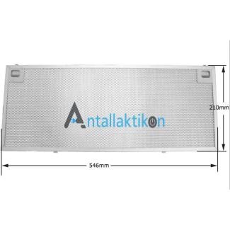 Φίλτρο απορροφητήρα μεταλλικό 54,5x21cm ΤΕΚΑ CNL2002, CNL2002, CNX6000, 61836021, 20-515015, 565825