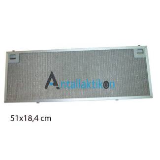 Φίλτρο απορροφητήρα μεταλλικό 18.5x51cm ΤΕΚΑ CNL2002, CNX6000, 61836020, 61836020, 565824