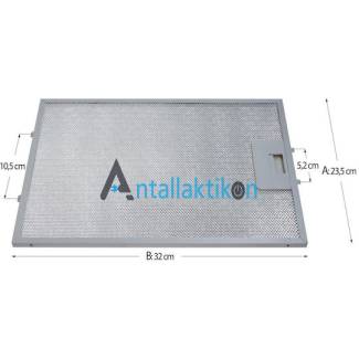 Φίλτρο απορροφητήρα μεταλλικό 23.5x32cm TEKA DB-60 γενικής χρήσης