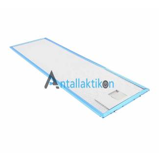 Φίλτρο απορροφητήρα μεταλλικό συμβατό 16x51cm ZANUSSI / AEG / ELECTROLUX / ELICA 50268370009, 4055344149, GRI0112374A