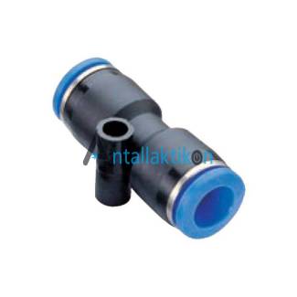 Σύνδεσμος παροχής νερού ψυγείου 8mm-6mm ευθείος πλαστικός