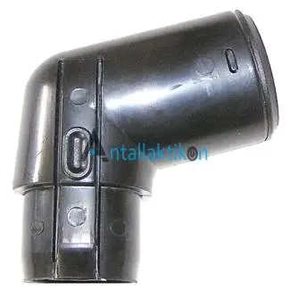 Άκρο οπίσθιο (γωνία) σωλήνα σπιράλ σκούπας MIELE S220 μαύρο