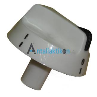 Κουμπί N/T 4 θέσεων μακρύ λαιμό λευκό