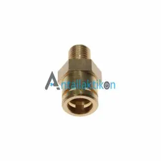 Σύνδεσμος (Ρακόρ) νερού μεταξύ μπόιλερ και σωληνάκι βαλβίδας καφετιέρας DELONGHI Original 6213210431, AS00000942, 7032103600