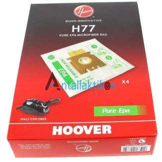 Σακούλες πάνινες ηλεκτρικής σκούπας HOOVER H77, H79 SPACE EXPLORER Original 35601734