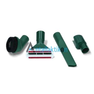 Σετ αξεσουάρ ηλεκτρικής σκούπας (βουρτσάκι, ρύγχος, πελμα, ανταποτρας) γενικής χρήσης