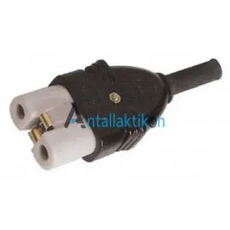 Φις καλωδίου σιδήρου / ψηστιέρας πορσελάνη