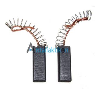 Καρβουνάκια σκούπας 6 x 9 x 25mm  με ελατήριο χωρίς θήκη Γενικής Χρήσης