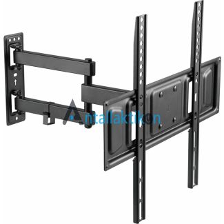 Βάση οθόνης τηλεόρασης 32'' - 55'' επιτοίχια με διπλό βραχίονα Γενικής Χρήσης