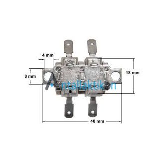 Θερμοστάτης με θερμικό ασφαλείας 180°C-298°C μπόιλερ συστήματος σιδερώματος  JURO PRO 815-825 