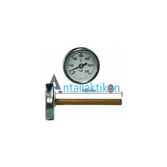 Θερμόμετρο φούρνου  0°C - 500°C μεταλλικό με πούρο 100mm