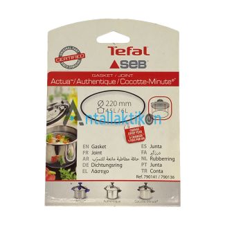 Λάστιχο καπακιού χύτρας SEB / TEFAL 4L , 5L, 6L Οriginal 790141, 790136