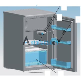 Μπουκαλοθήκη ψυγείου minibar MORRIS S70148SP 46 x 10mm