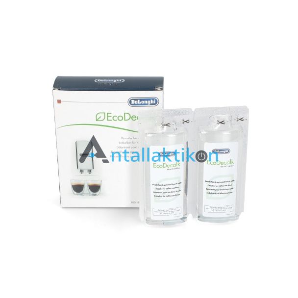 Καθαριστικό αλάτων καφετιέρας DELONGHI DLSC200 2x100ml  5513211481, 5513214841, 5513292821, 5513296011