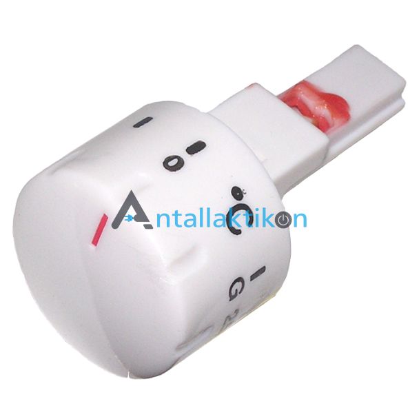 Κουμπί κουζίνας ELCO POP 50-250°C λευκό